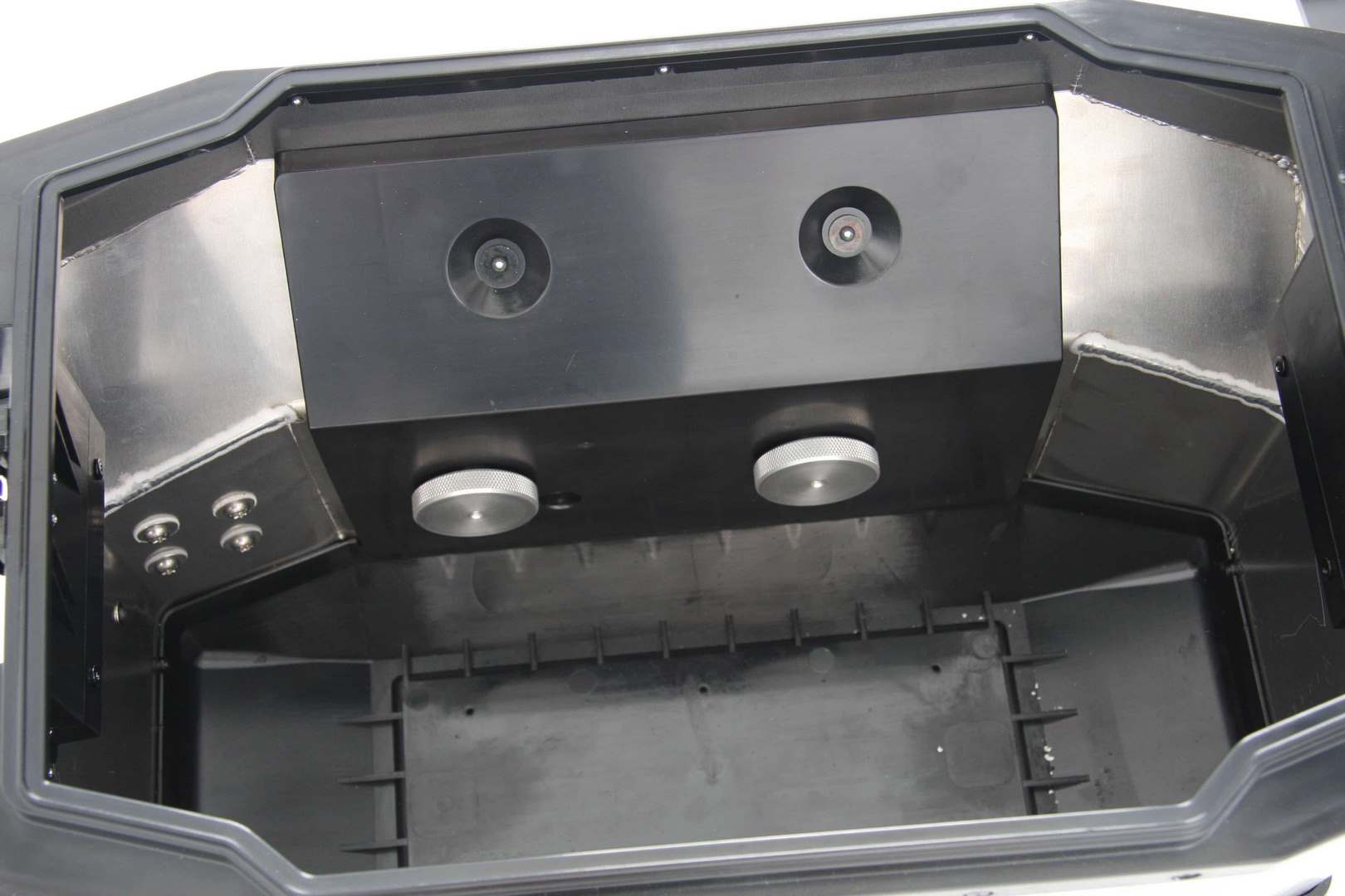 Hepco and Becker / ヘプコアンドベッカー Sidecarrier Cutout stainless steel incl. Xplorer sideboxes シルバー for BMW F