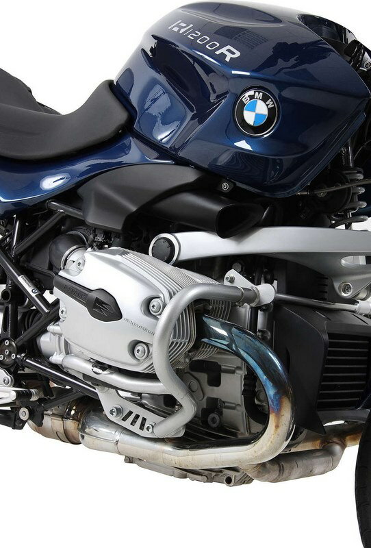 ヘプコ＆ベッカー エンジンプロテクションバー シルバー BMW R 1200 R 2011-2014 | 502661 00 09