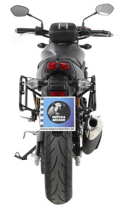 Hepco & Becker / ヘプコアンドベッカー サイドキャリア Lock-it (ロックイット) - Suzuki SV 650 X (2018-)