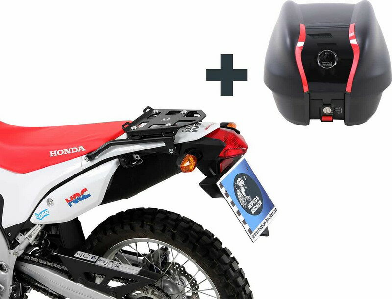 Hepco &Becker / إץ&٥å Topcase - Set Journey 30 incl. carrier for Honda CRF 250 L (2012-) / Rally (2017-2021
