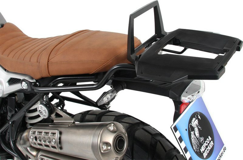 ヘプコ＆ベッカー Alurack (アリュラック) トップケースキャリア ブラック BMW R nineT スクランブ
