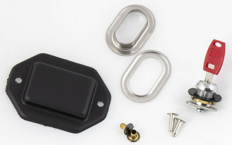 Hepco & Becker / ヘプコ&ベッカー Lid lock-cylinder incl. Lock counter part for Hepco & Becker / ヘプコ&ベッカー