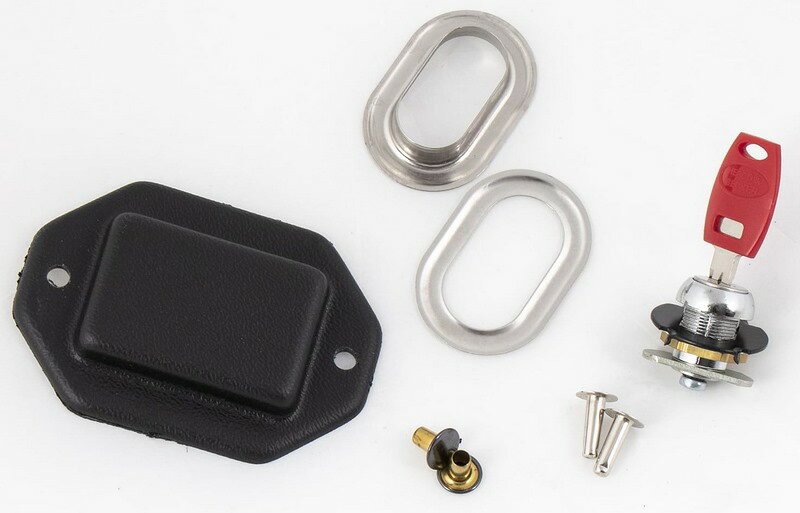 Hepco & Becker / ヘプコ&ベッカー Lid lock-cylinder incl. Lock counter part for Hepco & Becker / ヘプコ&ベッカー