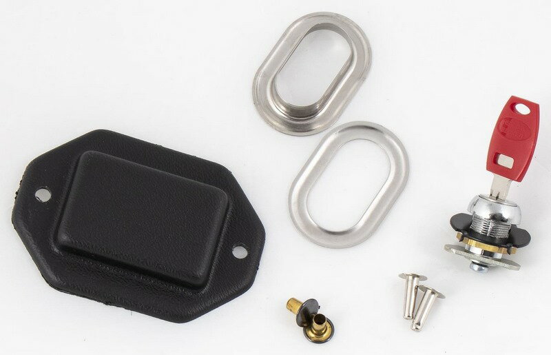 Hepco & Becker / ヘプコ&ベッカー Lid lock-cylinder incl. Lock counter part for Hepco & Becker / ヘプコ&ベッカー