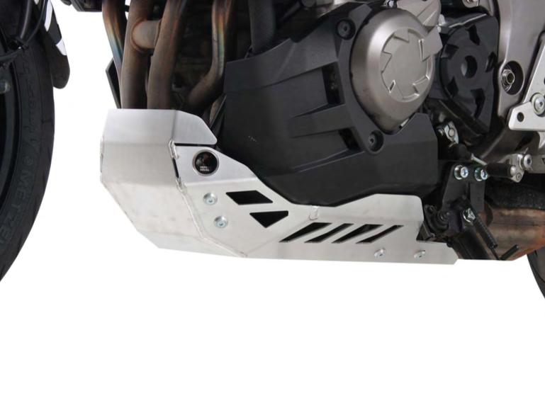 Hepco & Becker / ヘプコアンドベッカー エンジンプロテクションプレート - シルバー Kawasaki Versys