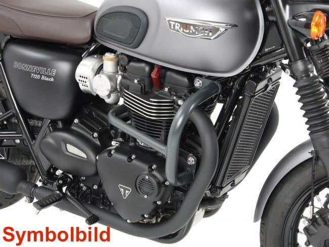 Hepco & Becker エンジンプロテクションバー クローム Triumph Thruxton ...