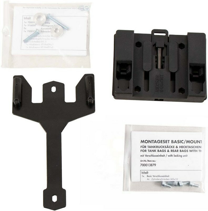 Hepco & Becker タンクリングベーシックファステナー付きタンクバッグ用 Yamaha XSR 700 / XTribute (2022