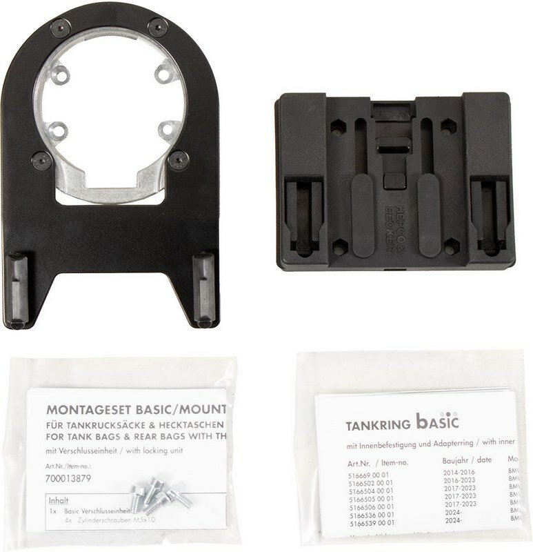 Hepco & Becker タンクリングベーシックファステナー付きタンクバッグ用 BMW R 12 / S (2024-) | 5166539