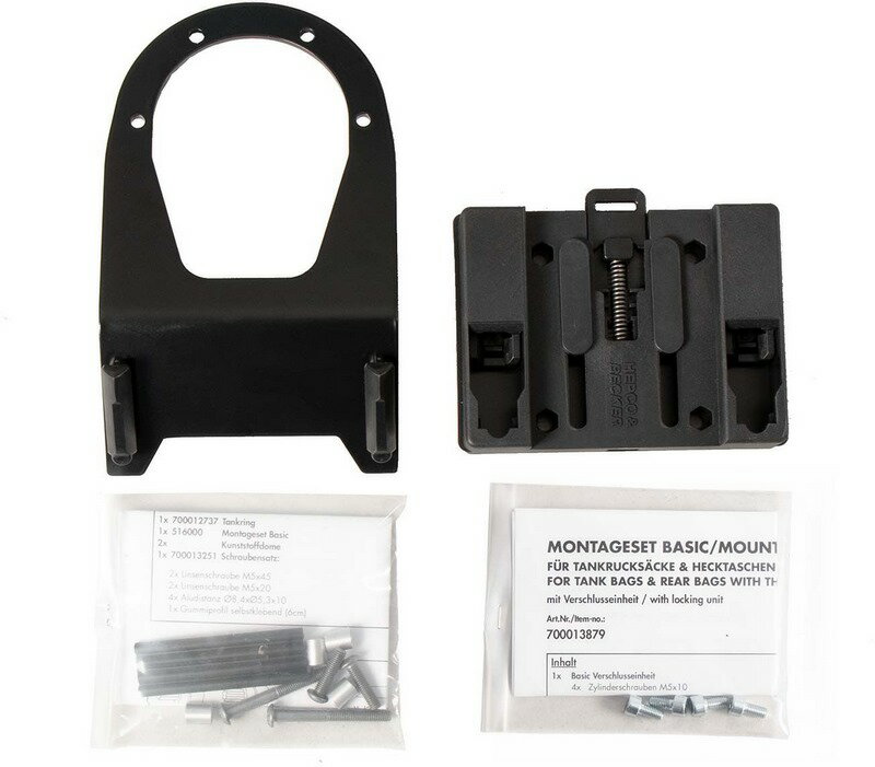 Hepco & Becker タンクリングベーシックファステナー付きタンクバッグ用 Husqvarna Norden 901 / Expediti