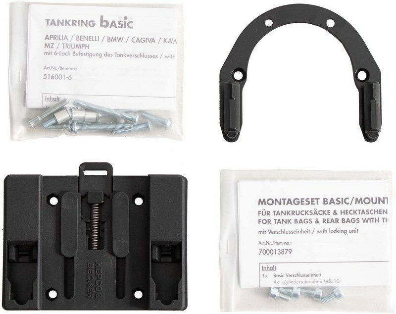 Hepco & Becker タンクリングベーシックファステナー付きタンクバッグ用 Triumph Daytona 955 i (2002-200