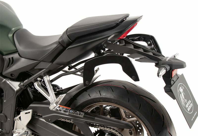Hepco & Becker Cボウ サイドキャリア ブラック Honda CB 650 R / E-Clutch (2024-) | 6309547 00 01