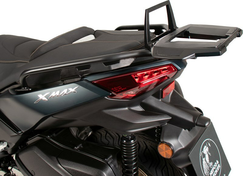 Hepco & Becker アルラックトップケースキャリア ブラック Yamaha XMax 125 / 300 / Tech Max (2023-) | 6524574
