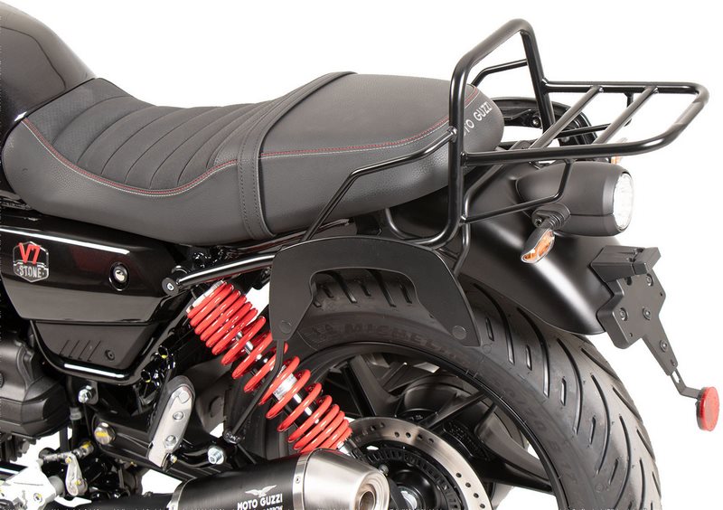 Hepco & Becker トップケースキャリアチューブタイプブラック Moto Guzzi V7 Stone Special Edition (850ccm) (