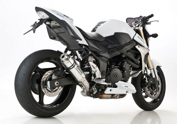 HURRIC （フリック） Supersport スリップオンエキゾースト (4-1) スーパーショート SUZUKI GSR 750 (2011
