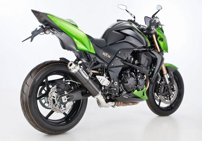 HURRIC （フリック） Supersport スリップオンエキゾースト (4-1) KAWASAKI Z750R (2011-2012) 63502246