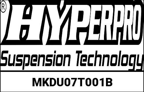 ハイパープロ ステアリングダンパー マウンティングキット MNT KIT DUCATI 916 / 996 (S/R) / 998 0604..