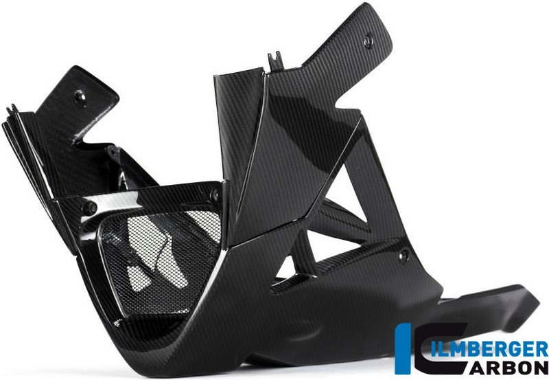 ILMBERGER / イルムバーガーカーボンパーツ ベリーパン 3 ピース - Aprilia Tuono V4 Carbon - VEU.001.TUV4S.
