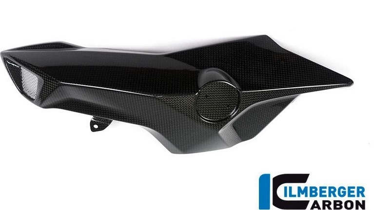 ILMBERGER / イルムバーガーカーボンパーツ エアチューブカバー 左側 - BMW F 800 R (2015-) - ASL.102.F8R15.K | ASL.102.F8R15.K