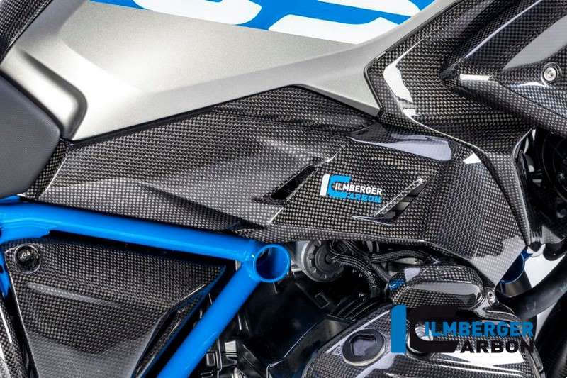 ILMBERGER / イルムバーガーカーボンパーツ エアーベントカバー 右側 BMW R 1200 GS '17 | TUR.006.GS17L.K