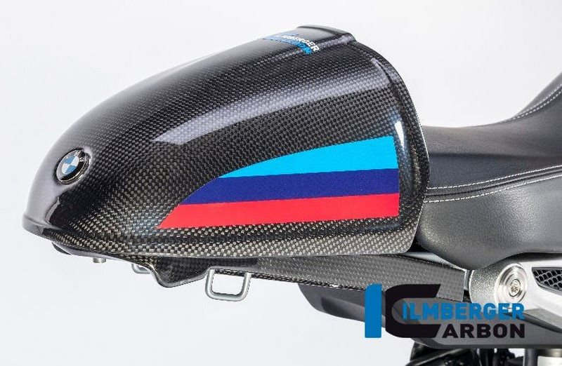 ILMBERGER / イルムバーガーカーボンパーツ ピリオンシートカバー（ホルダー無し） BMW R nine T Racer '17 | SIA.008.RNITR.K