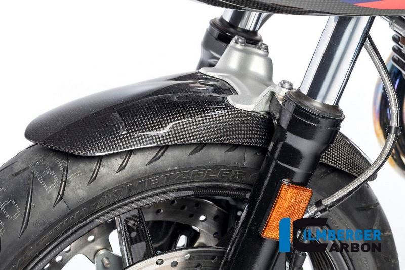ILMBERGER / イルムバーガーカーボンパーツ フロントフェンダー BMW R nine T Racer '17 | KVO.007.RNIT