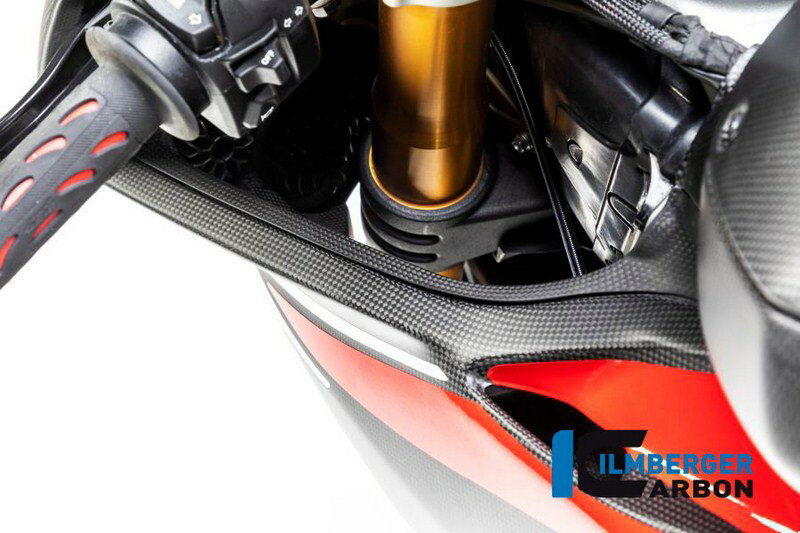 ILMBERGER / イルムバーガーカーボンパーツ エアチューブカバー 左 マット Panigale V4 / V4 S | WAL.128