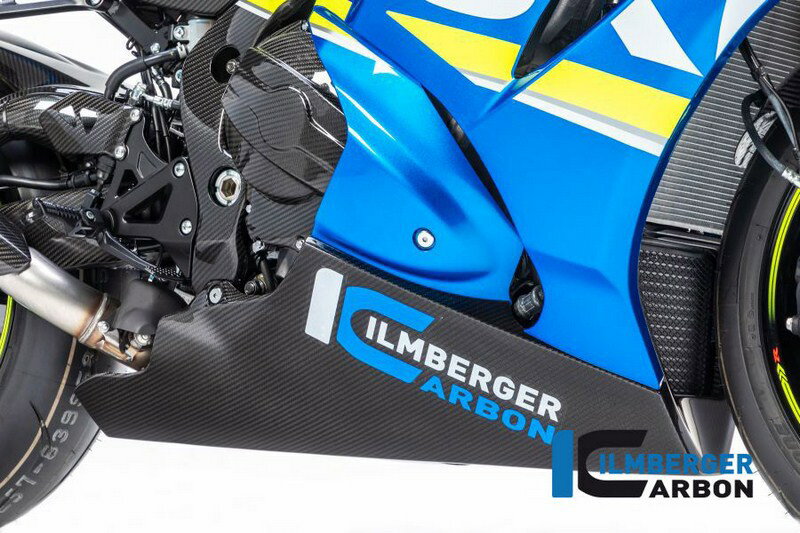 ILMBERGER / イルムバーガーカーボンパーツ ベリーパン - Suzuki GSX R 1000 2017- | VEU.017.GXR16.K