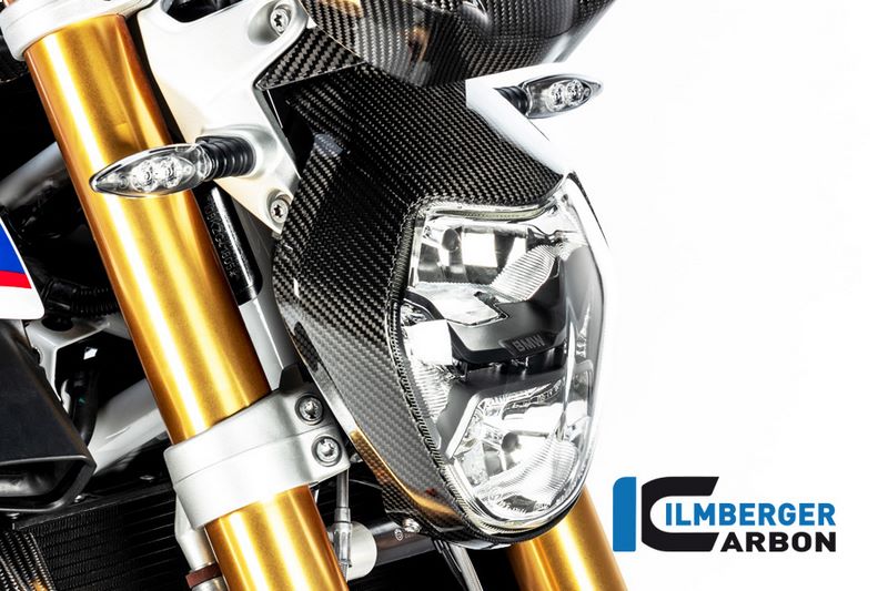 Ilmberger / イルムバーガーカーボンパーツ ヘッドライトカバー BMW R 1250 R (LC) 2019 | LIA.007.R125R.K