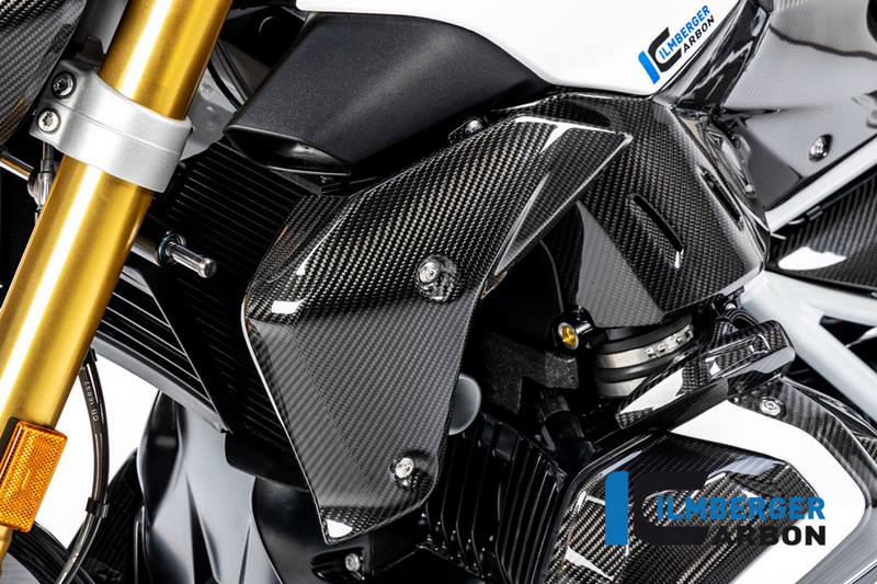 Ilmberger / イルムバーガーカーボンパーツ ウォータークーラーカバー 左 BMW R 1250 R (LC) 2019 | WKL.