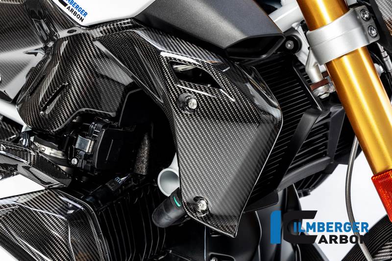 Ilmberger / イルムバーガーカーボンパーツ ウォータークーラーカバー 右 BMW R 1250 R (LC) 2019 | WKR.