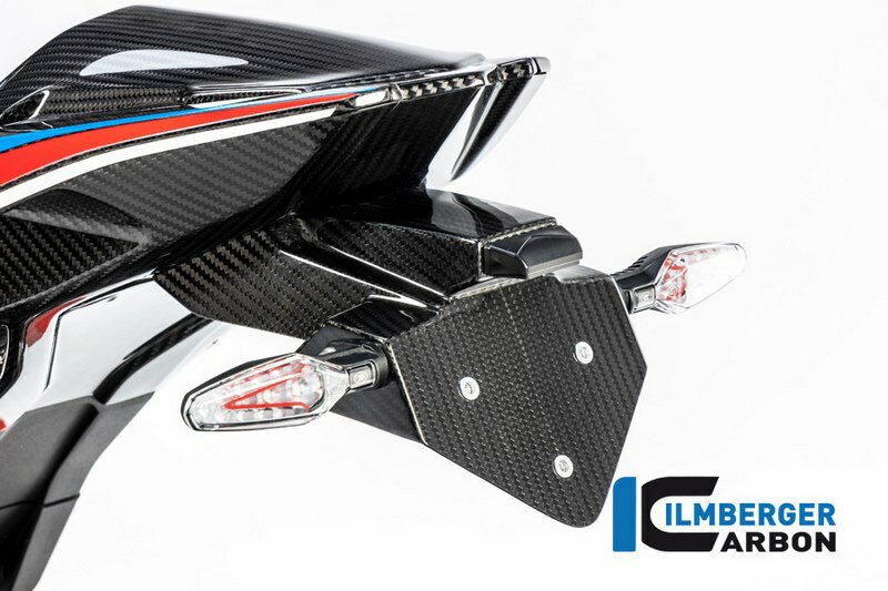 Ilmberger / イルムバーガーカーボンパーツ ナンバープレートホルダー BMW S 1000 RR Street 2019 | NHO.0