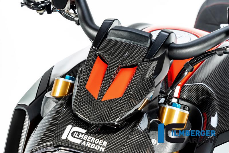 Ilmberger / イルムバーガーカーボンパーツ インストルメントカバー グロス Diavel 19- | VEO.001.DI19..
