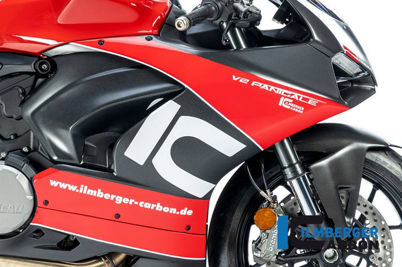 樂天商城 - Ilmberger / イルムバーガー フェアリングサイドパネル 右 マット Panigale V2 | VER.102.V220M.K