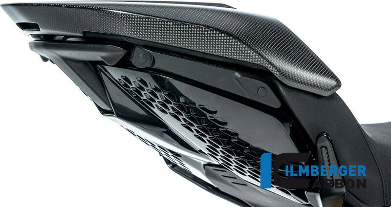 ILMBERGER / イルムバーガーカーボン シートカバー Ducati ディアベル V4 2023- マット | SIA.126.DI23M.K