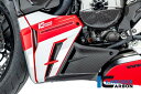 ILMBERGER / イルムバーガーカーボン ベリーパンインサート 左 グロス Ducati ストリートファイタ | VUL.015.V2SFG.K