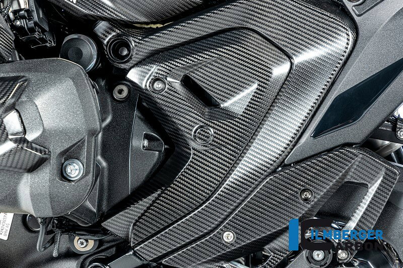ILMBERGER / イルムバーガーカーボン TRIANGULAR フレームカバー 左 マット BMW R 1300 GS 2023- | CM.RDL.020.R23GS