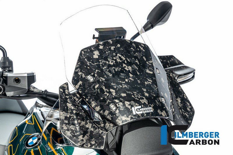 樂天商城 - ILMBERGER ウインドプロテクター 右側 BDC（ブラック・ダイヤモンド・カーボン仕上げ） マット | BM.WAR.003.R23GS