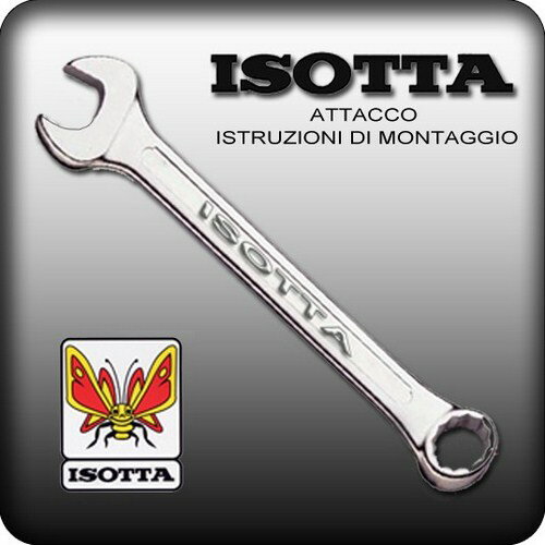 Isotta イソッタ 衝撃吸収ゴム付きクランプチューブ 長