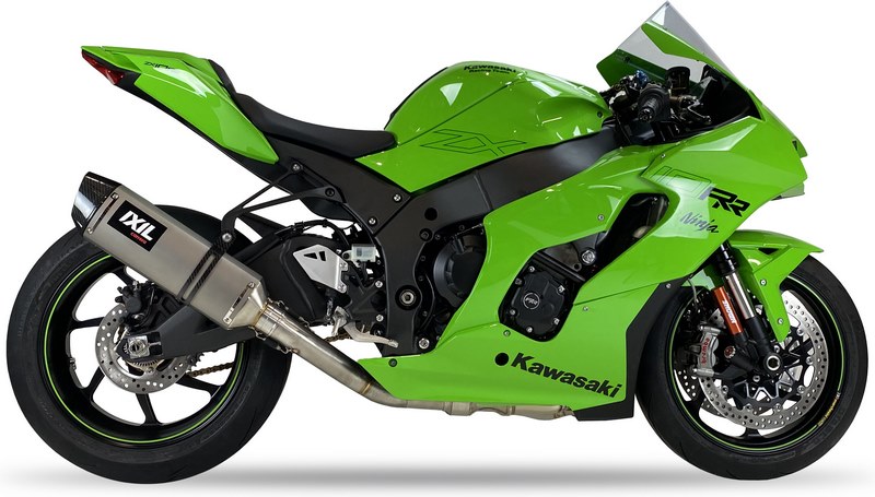 IXIL / イクシル スリップオンエキゾースト (Sbk Edition) - Hexoval Xtrem Titanium | OK 7064 VTR