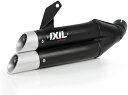 IXIL / イクシル フルシステム MUFFLER - DUAL HYPERLOW ブラック XL- EU HOMOLOGATED | XH6342XB(2)
