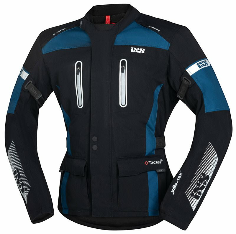 IXS / イクス Tour Jacket Pacora-St ブラック-Azure | X55044-034