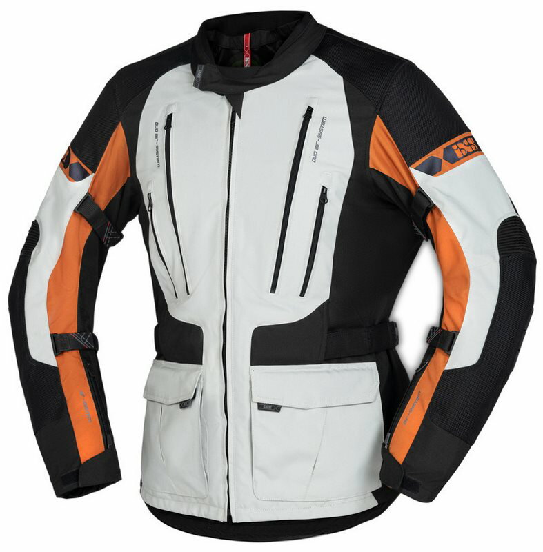 IXS / イクス Tour Jacket Lennik-St ブラック-Light グレー-Brown | X55056-398