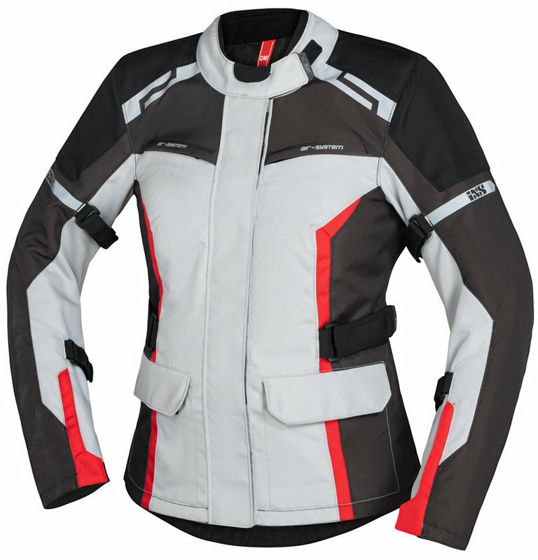 IXS / イクス Tour Women'S Jacket Evans-St 2.0 Light グレー-Grey-Red | X56048-992