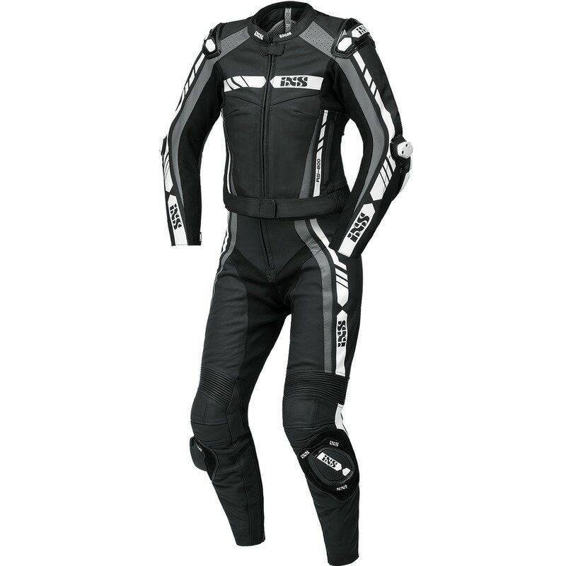 IXS / イクス Sport Ld Women Suit Rs-800 1.0 2Pcs. ブラック-Grey-ホワイト | X70001-391