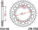 JT スプロケットS リア スプロケット 45 Teeth Aluminum Ultra-Light 520 Pitch Type 1793 | JTA1793.45(2)