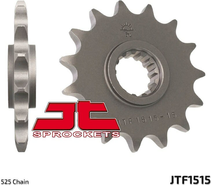 JT スプロケットS Front スプロケット 14 Teeth Steel スタンダード 525 Pitch Type 1515 Kawasaki ZX-6R | JTF1515.14
