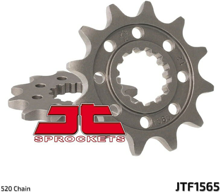 JT スプロケットS Front スプロケット 13 Teeth Steel Self-Cleaning 520 Pitch Type 1565SC Kawasaki KX450F | JTF1565.13SC