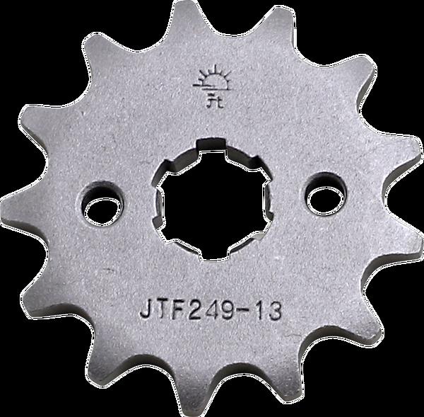 JT スプロケットS Front スプロケット 13 Teeth Steel スタンダード 420 Pitch Type 249 Kawasaki KLX110 | JTF249.13