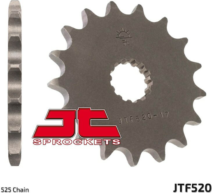 JT スプロケットS Front スプロケット 14 Teeth Steel スタンダード 525 Pitch Type 520 Suzuki SV650N/SV650S | JTF520.14