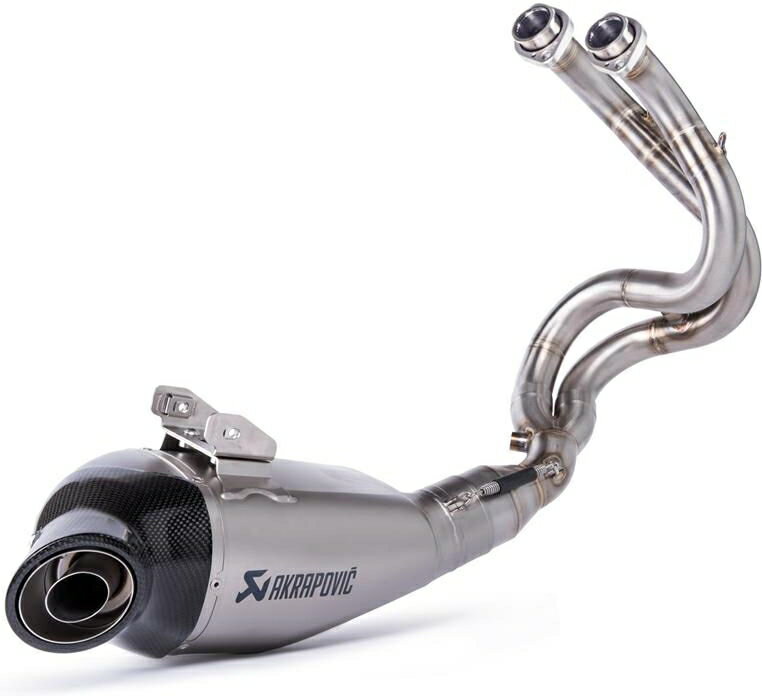 Kawasaki / カワサキ Akrapovic チタニウム エグゾースト (フル システム with キャット.) 2020MY (Euro-4)